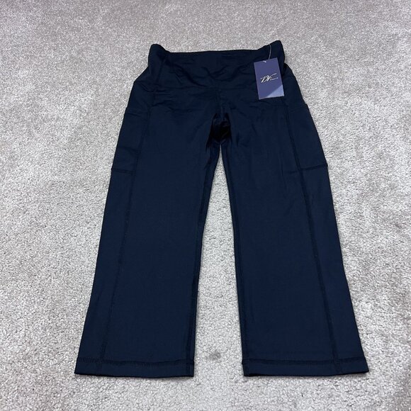 Dragon Fit Leggings Women’s Black Capri Pull On Size Small NWT - Picture 5 of 11